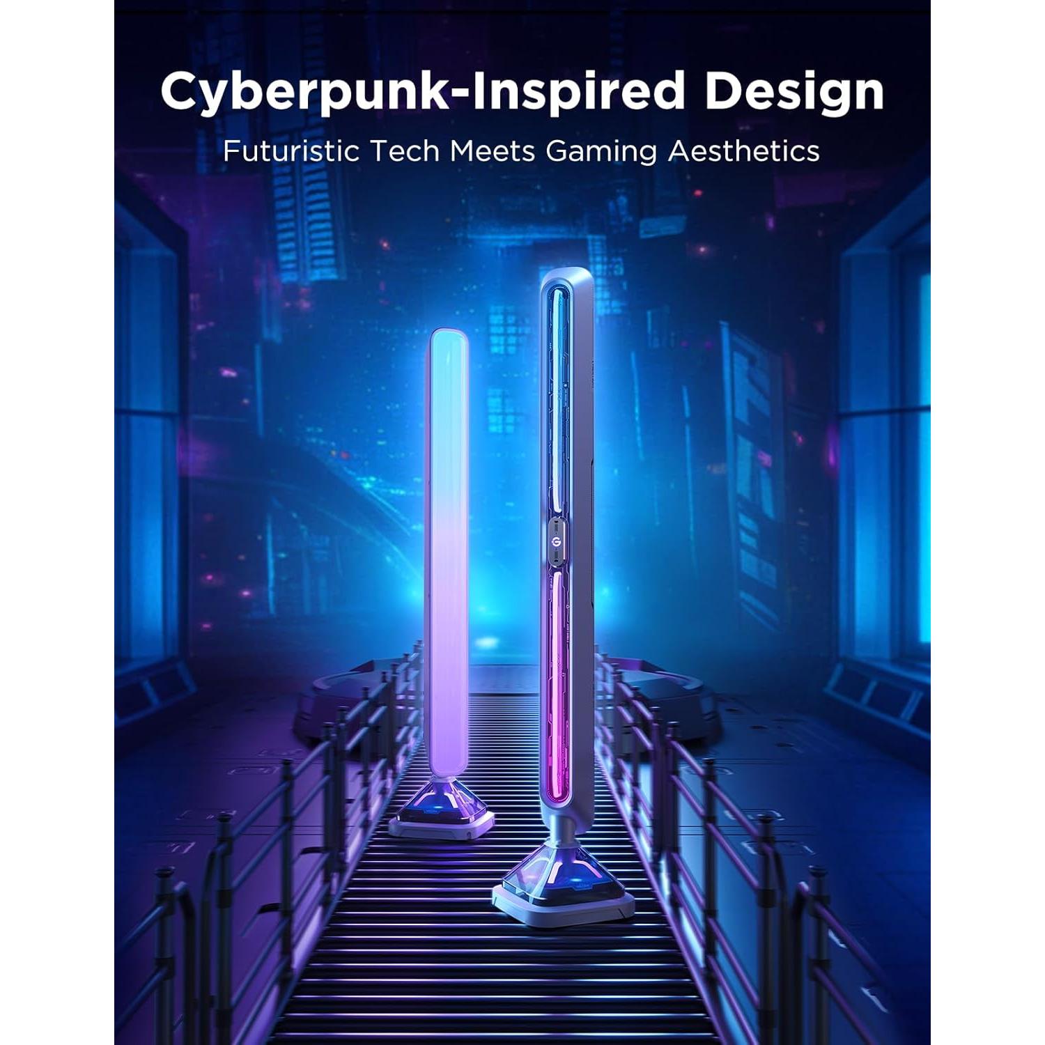 Barras de Luz Govee Pro H6048 RGBIC 40 cm para Juegos