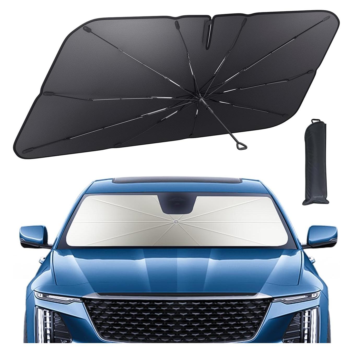 Parasol de Parabrisas Lamicall 5 Capas UV 145x84 cm para SUV