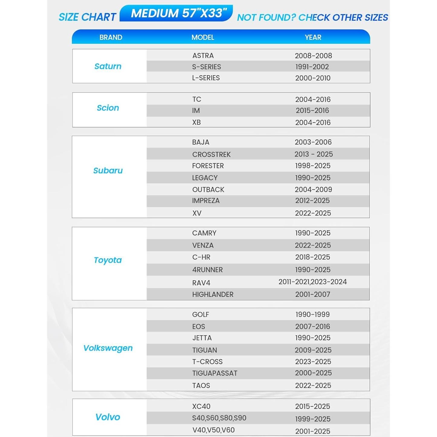 Parasol de Parabrisas Lamicall 5 Capas UV 145x84 cm para SUV