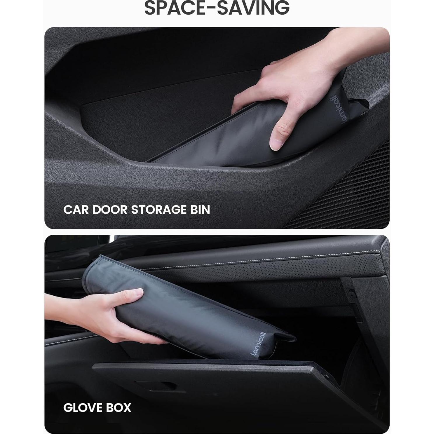 Parasol de Parabrisas Lamicall 5 Capas UV 145x84 cm para SUV