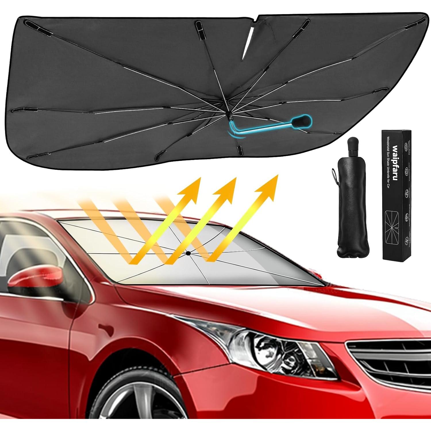 Sombrilla para Parabrisas Waipfaru Grande 155x89cm UV Nano 2025