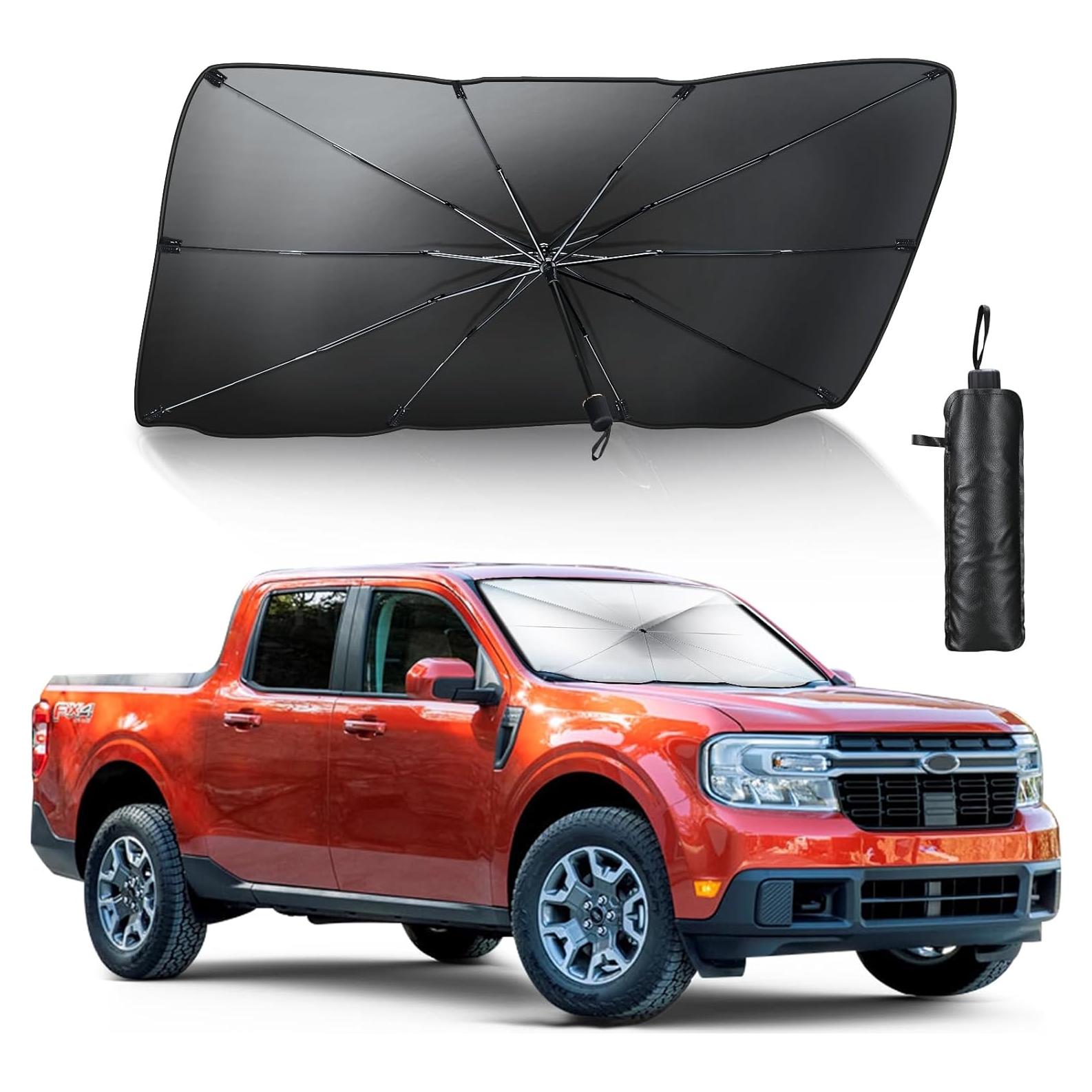 Sombrilla Plegable para Parabrisas de Coche Kenoucle 145x79cm