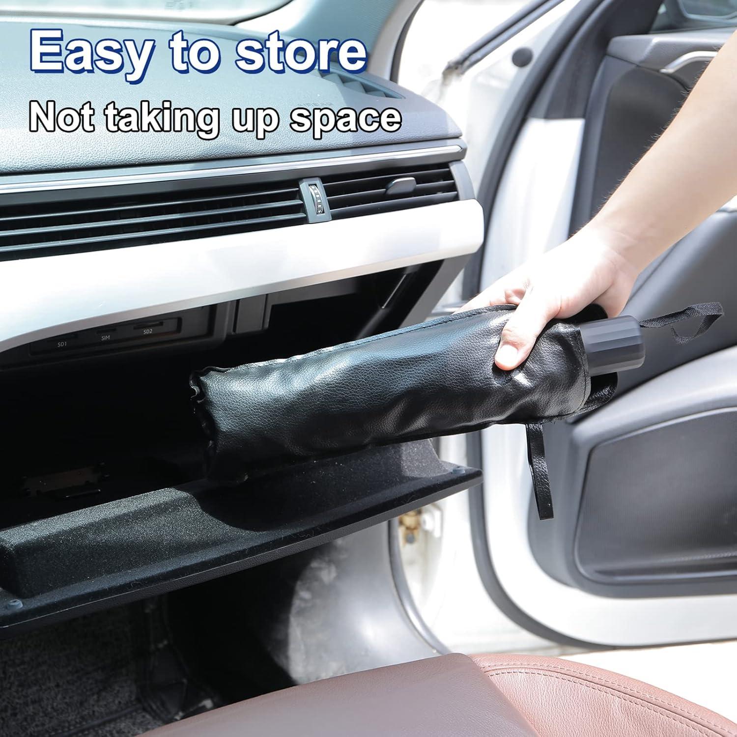 Sombrilla Plegable para Parabrisas de Coche TAOVEN 127x66cm