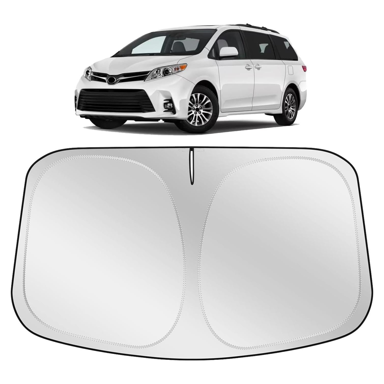 Protector Solar Parabrisas XHRING para Toyota Sienna 2011-2020