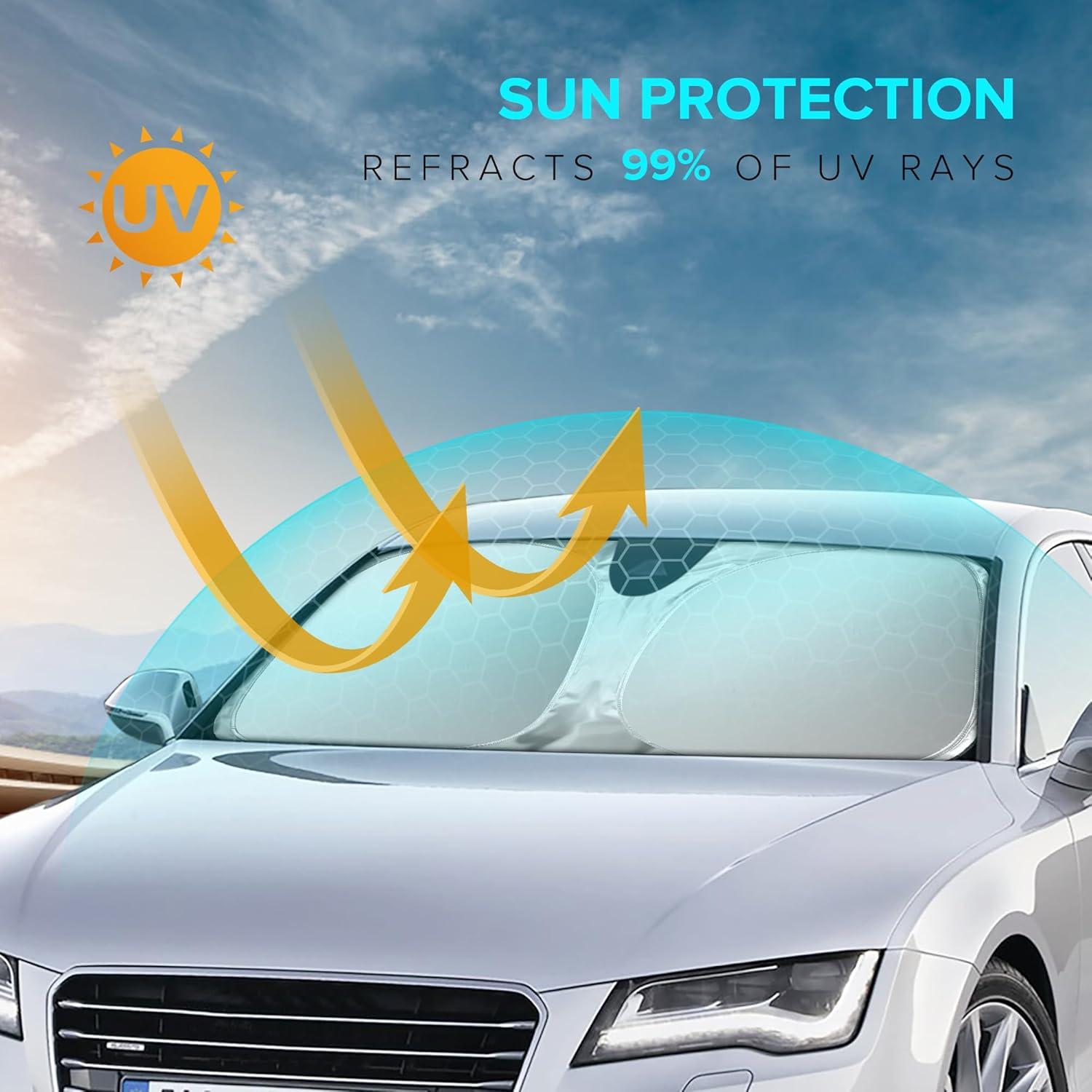 Protector Solar Parabrisas XHRING para Toyota Sienna 2011-2020