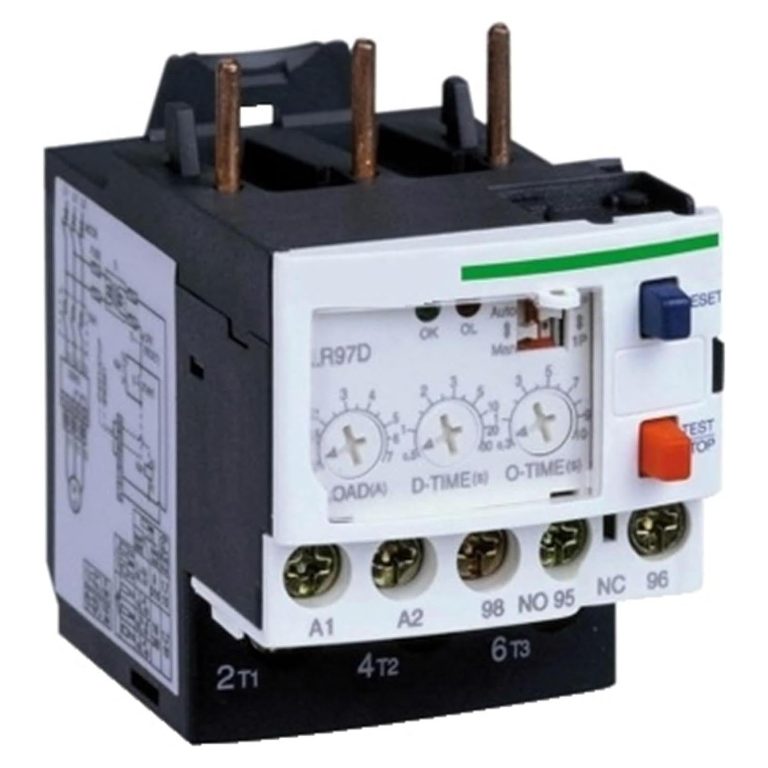 LR97D015M7 Electronic Overload Relay for Motor - 0.3...1.5 A - 200...240 V AC