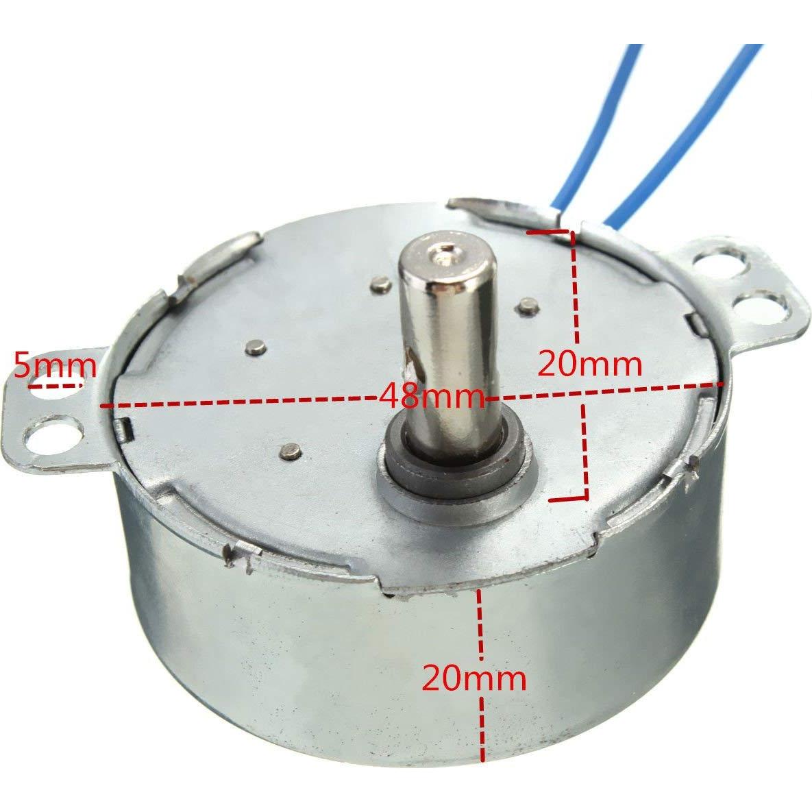 Motor Sincrónico AC 100-127V 4W Eboxer 0.8-1RPM