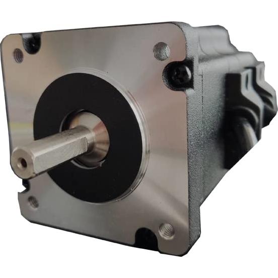 Motor BLDC 300W 48V QIWO NEMA 24 3000RPM Eje 8mm
