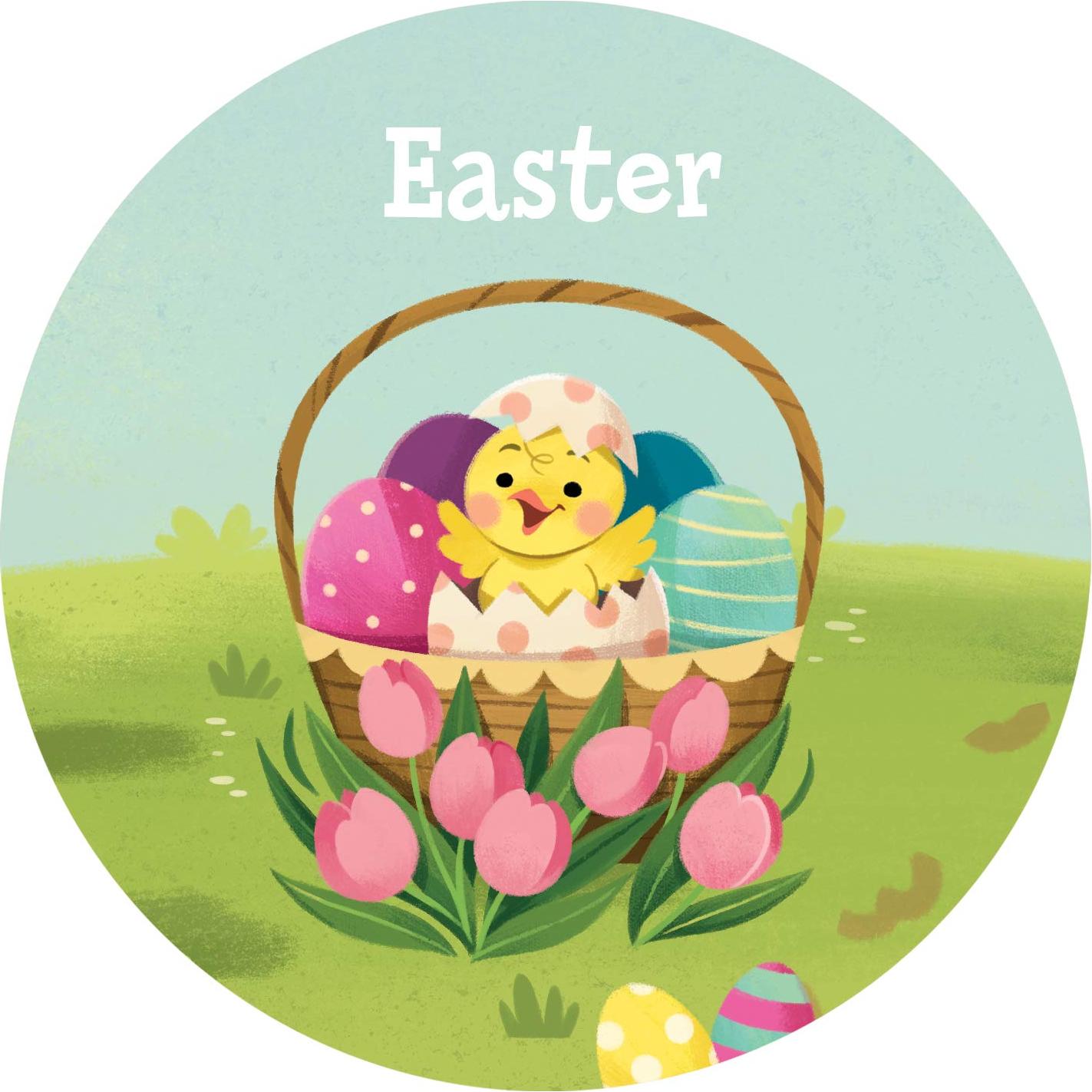 Hippity, Hoppity, Little Bunny - Finger Puppet Board Book for Easter Basket Gifts or Stuffer Ages 0-3