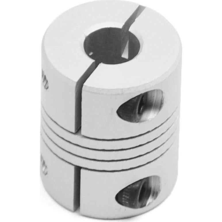 Acoplamiento de Eje Flexible 5-8mm Aluminio 25x20mm 2PCS