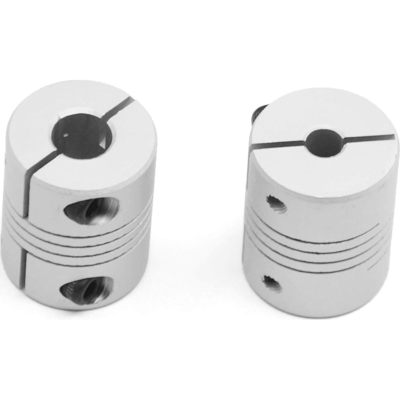 Acoplamiento de Eje Flexible 5-8mm Aluminio 25x20mm 2PCS