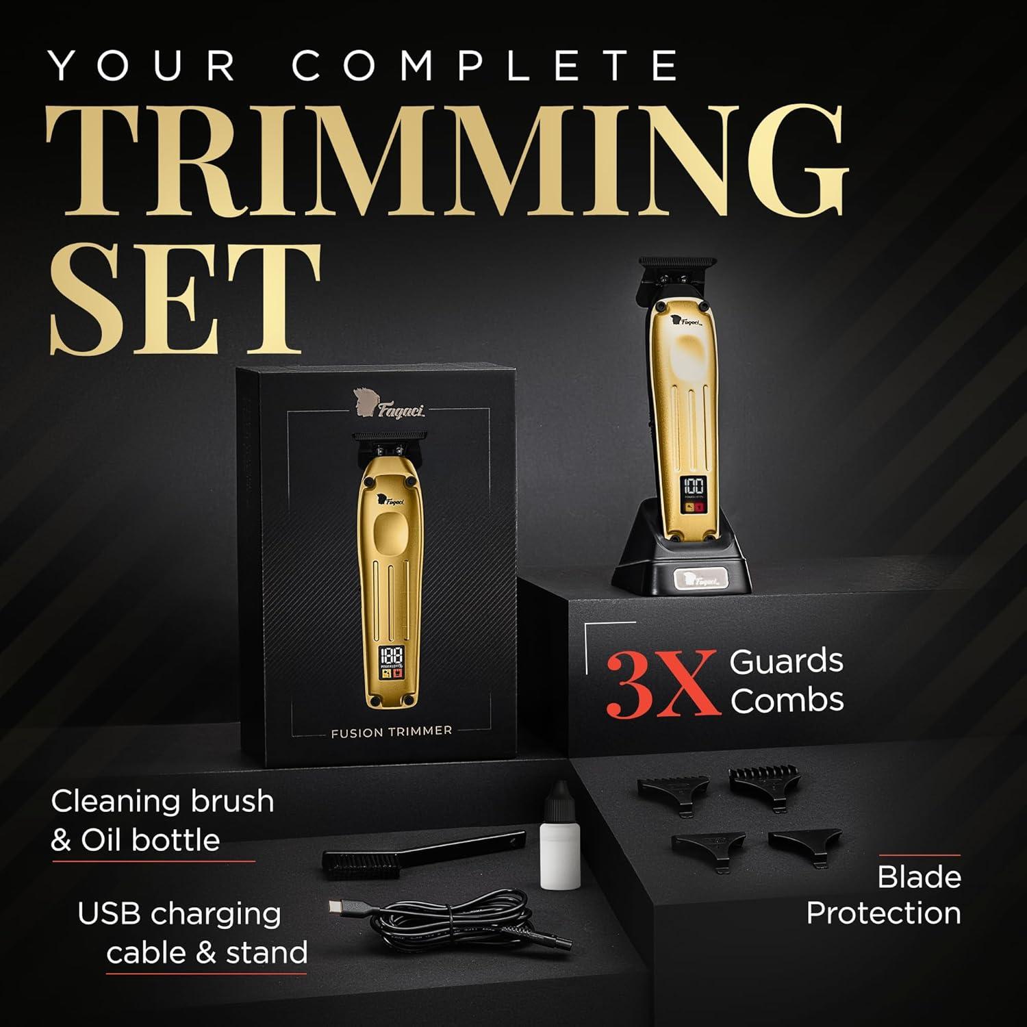 Recortadora Profesional Fagaci Fusion Inalámbrica 7200 RPM