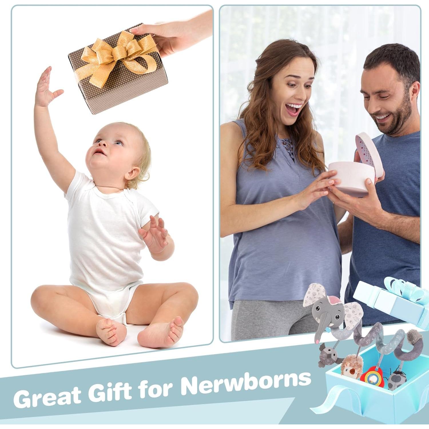 Juguetes Sensoriales para Bebés Sozzy - Asiento de Coche 0-6 Meses