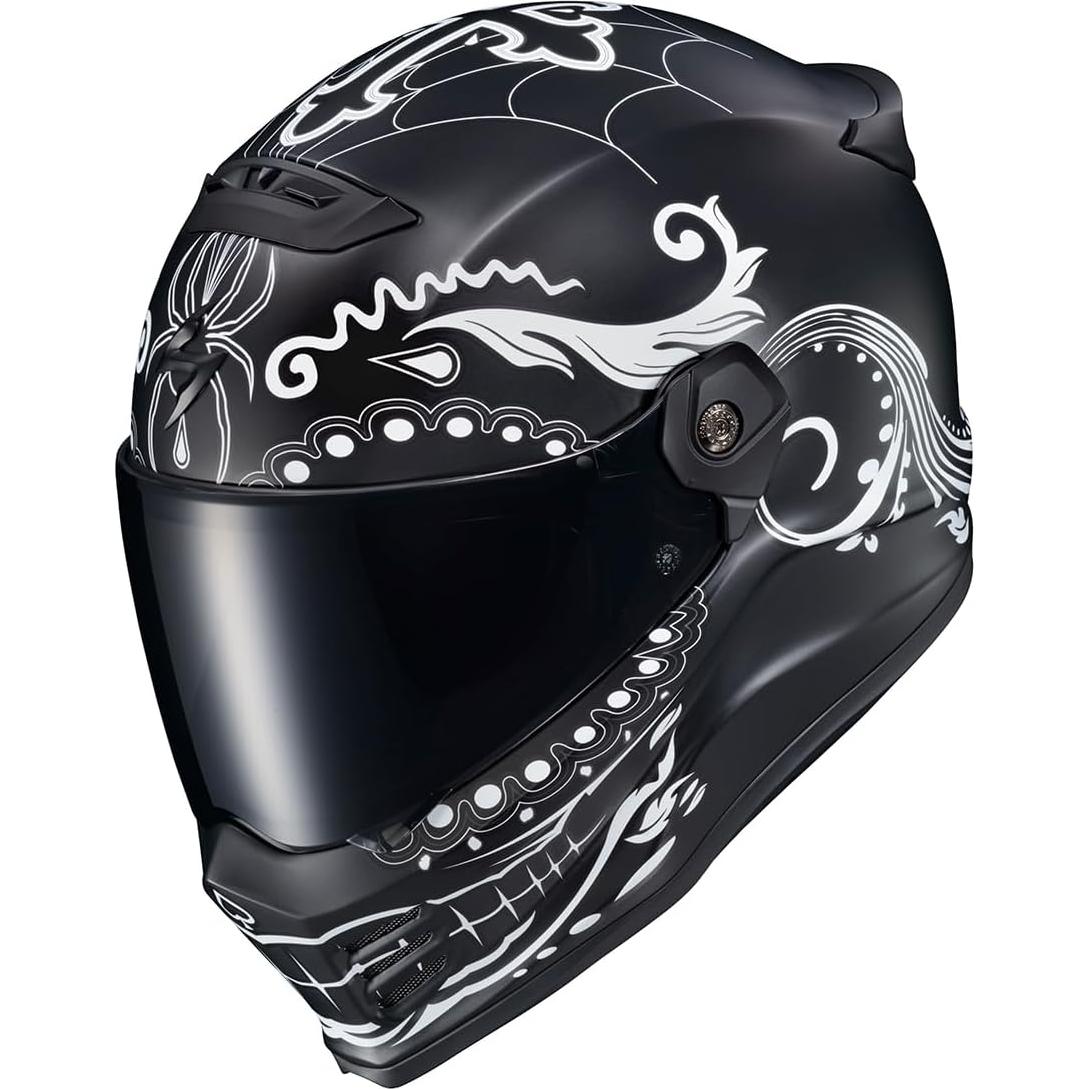 Casco Integral ScorpionEXO Covert FX Bluetooth Blanco/Negro