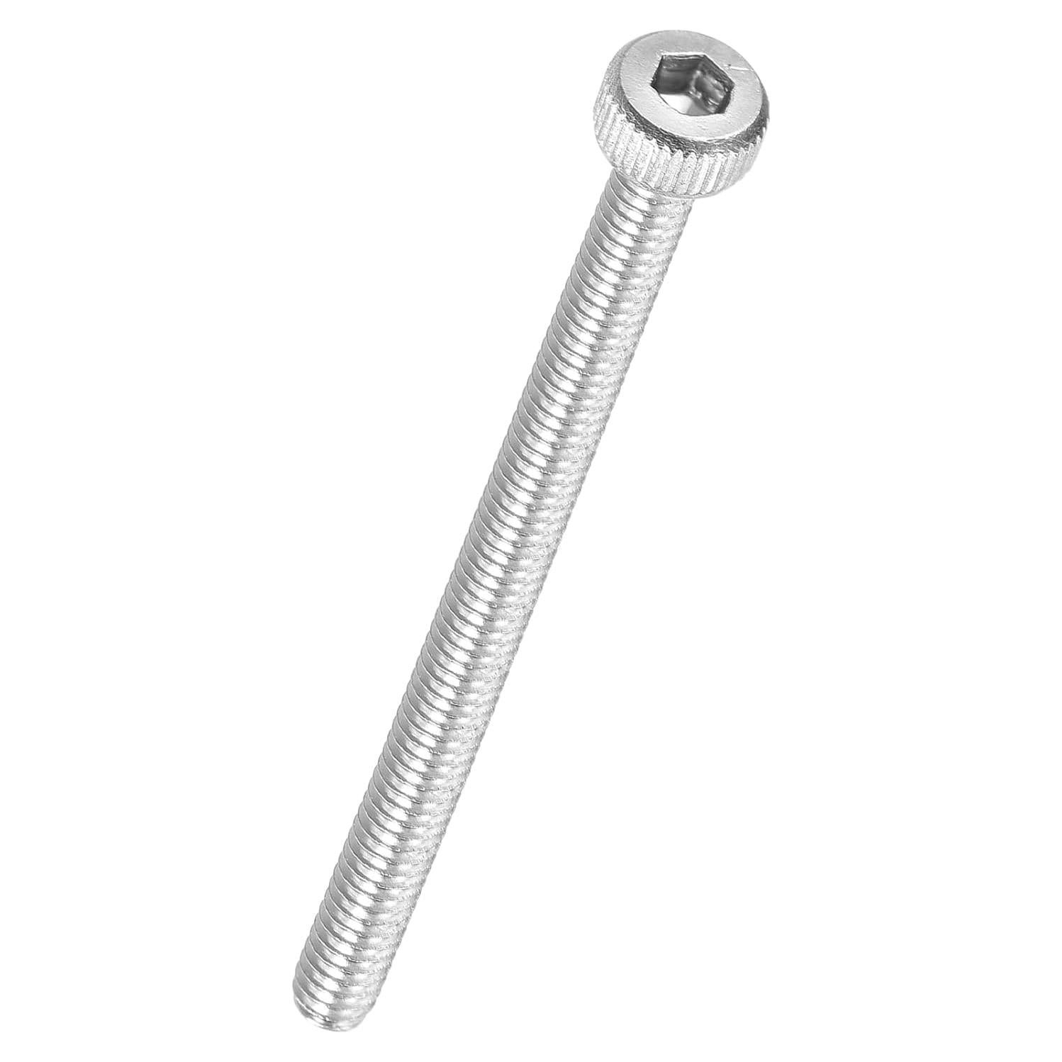 30 Tornillos Hexagonales M2-0.4 x 28mm Acero Inoxidable Kozelo