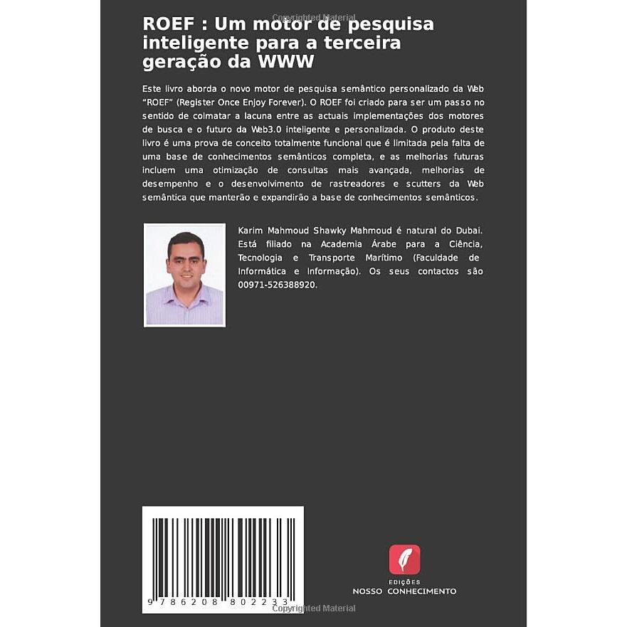ROEF : Um motor de pesquisa inteligente para a terceira geração da WWW (Portuguese Edition)