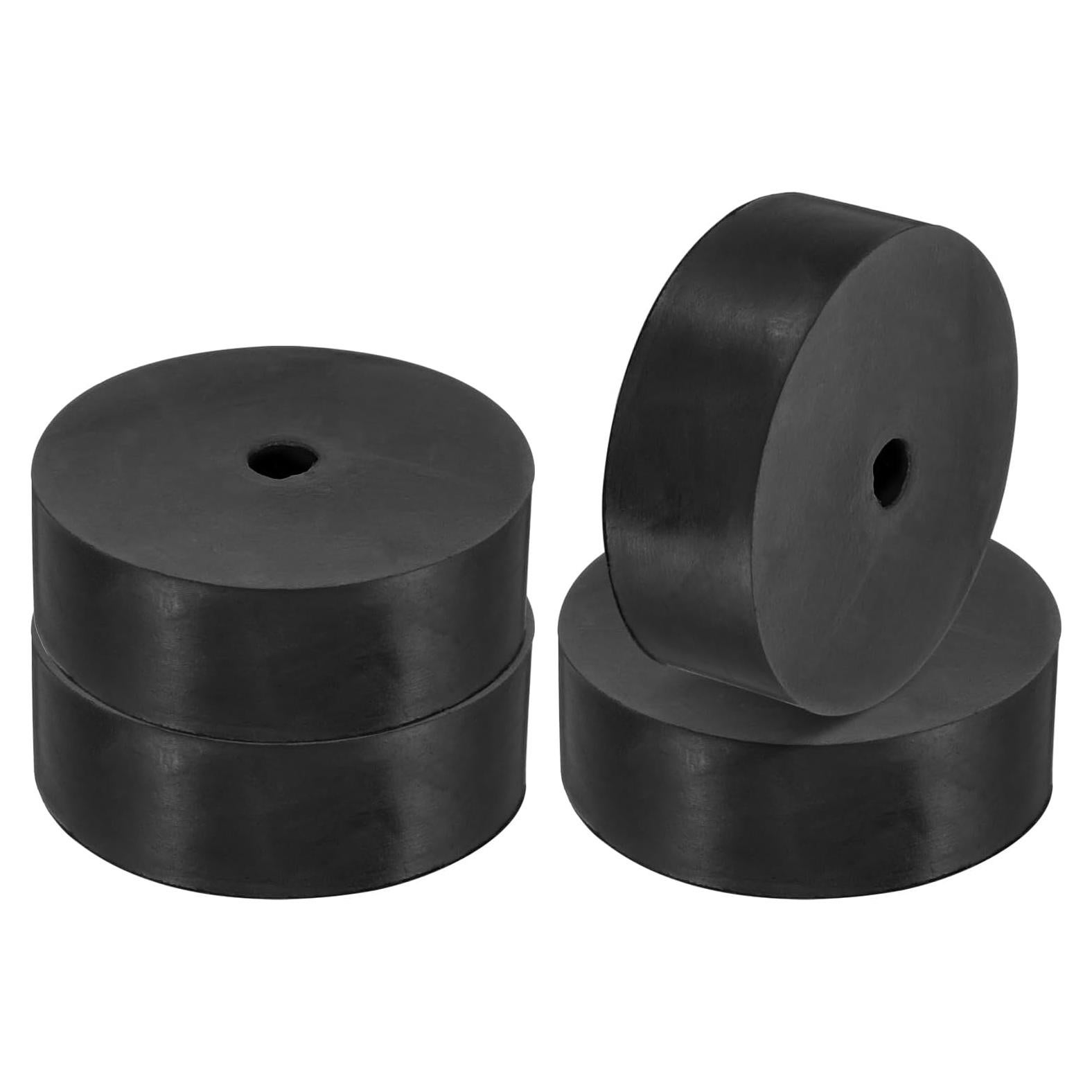 Espaciador de Goma Antivibración PATIKIL 80 mm OD 30 mm Grosor - 4 Pcs