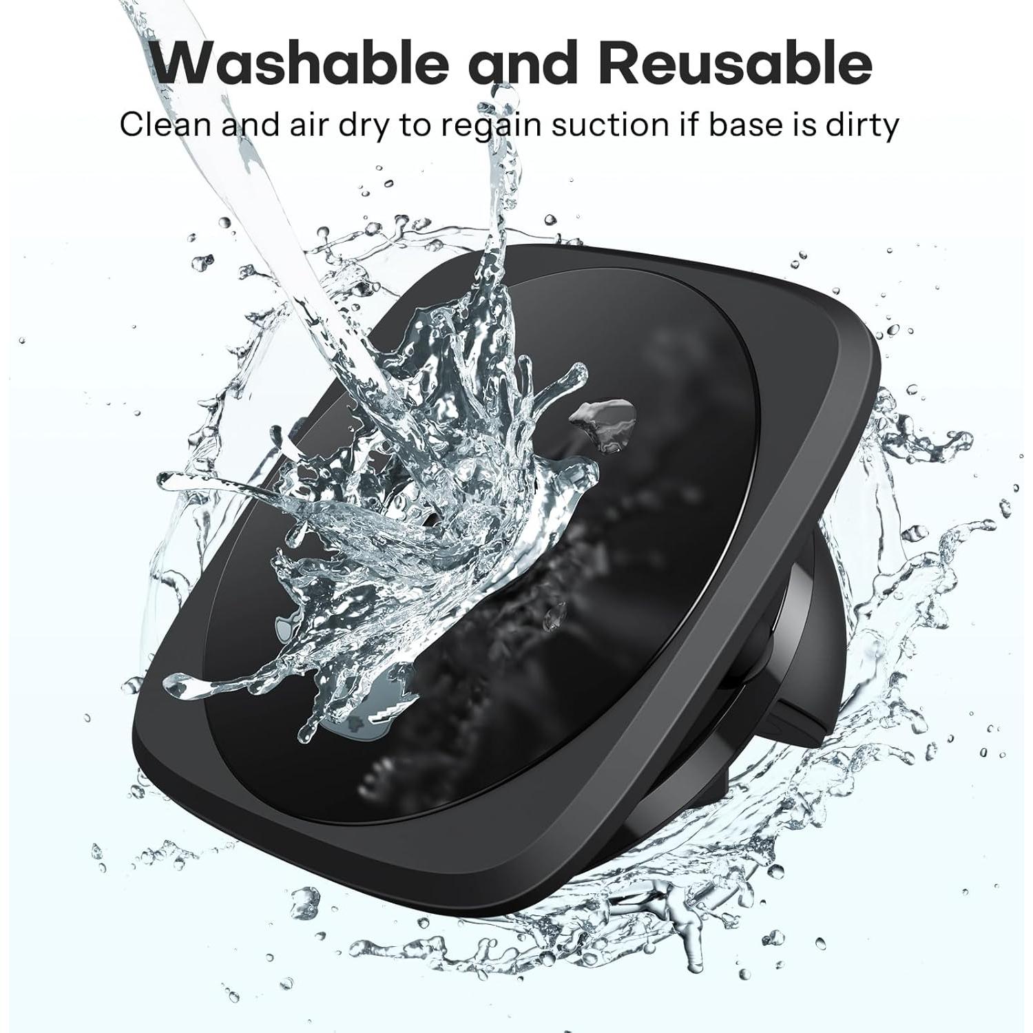 Soporte para Teléfono de Coche OMOTON Ajustable 360° - Negro