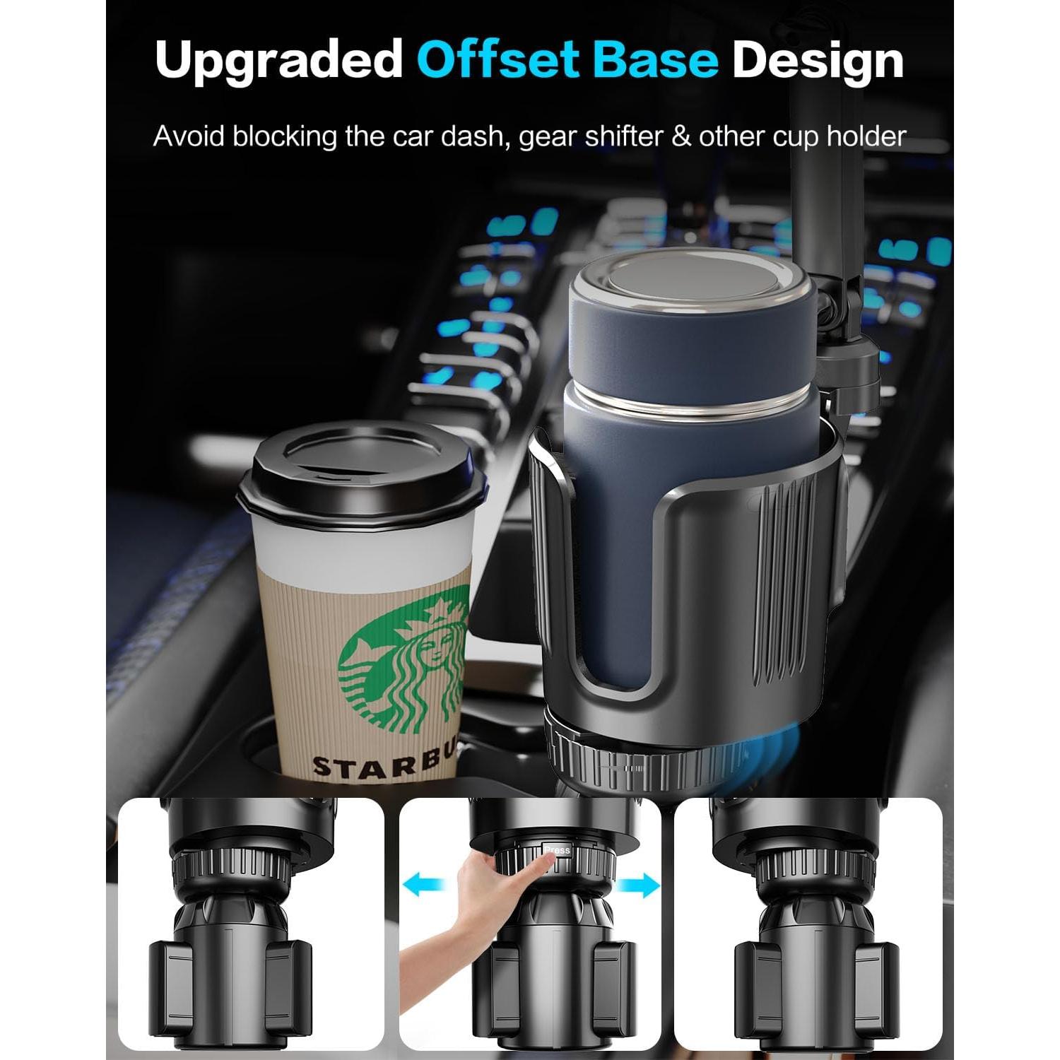 Soporte Magnético para Teléfono en Taza Easkkty - Ajustable 360°