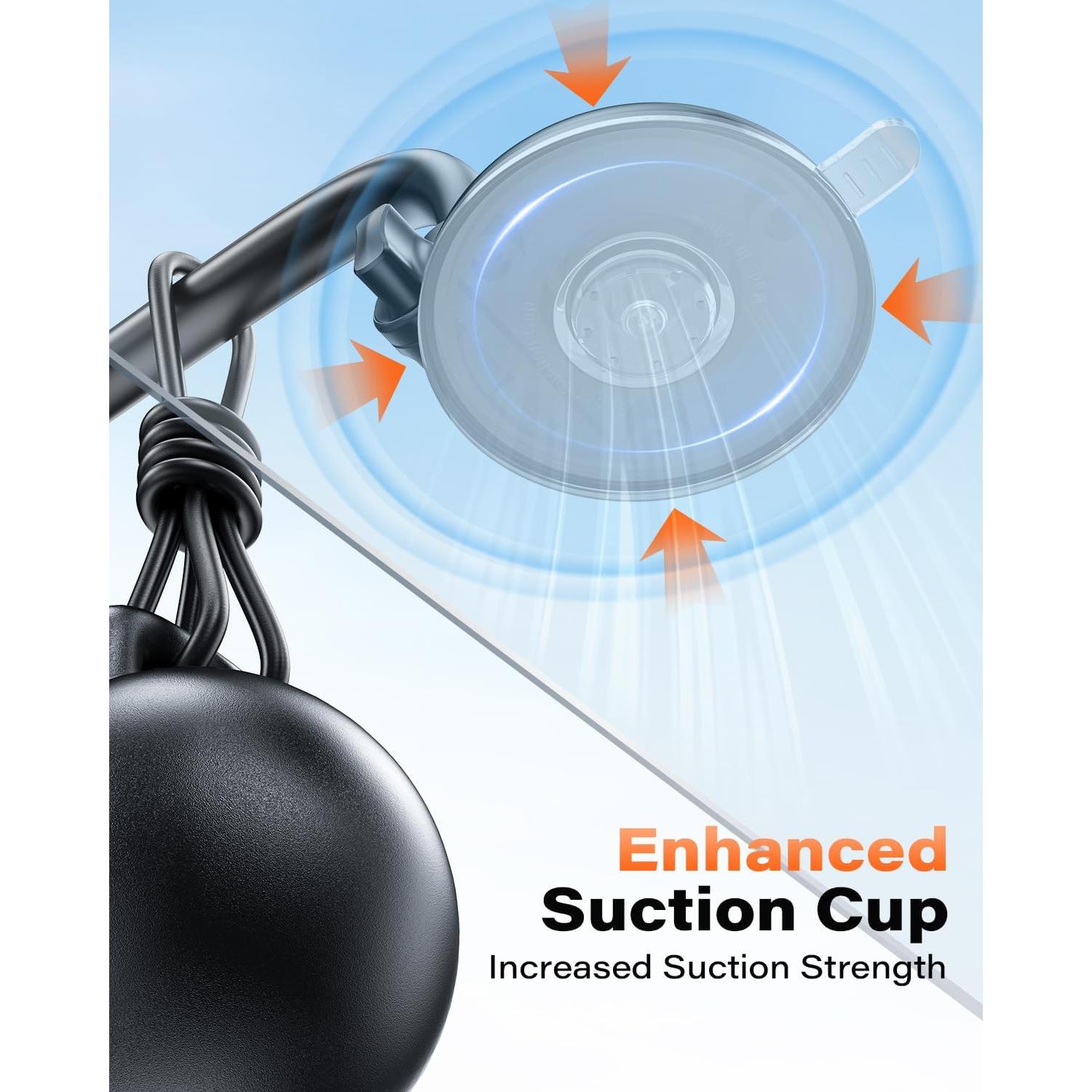 Soporte para Teléfono de Coche APPS2Car con Ventosa Fuerte