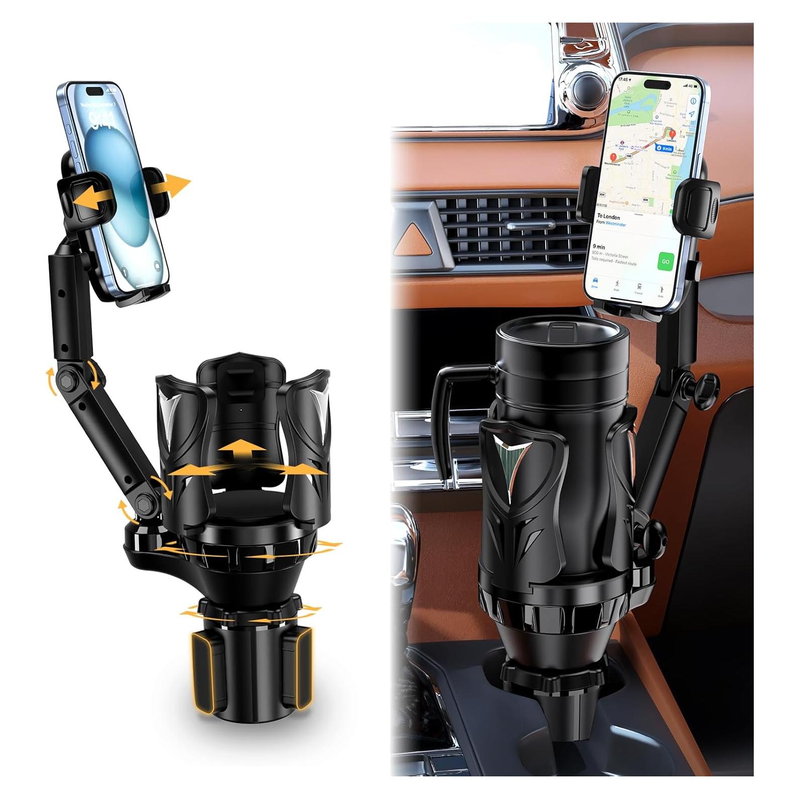 Soporte para Teléfonos y Bebidas Bokilino Ajustable 2 en 1