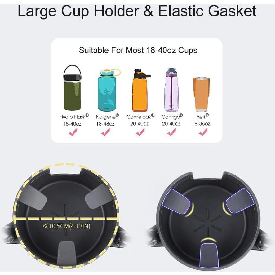 Soporte de teléfono de doble taza JINKEY GT10090 ajustable