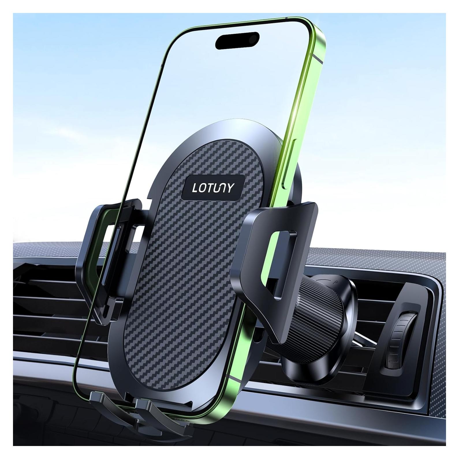 Soporte para Teléfono de Coche Lotuny Ajustable 4-7"