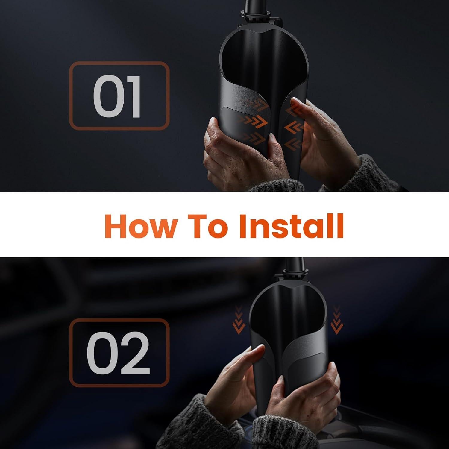 Soporte para Teléfono en Portavasos Toocki TQ-ZJ10 Ajustable 360°