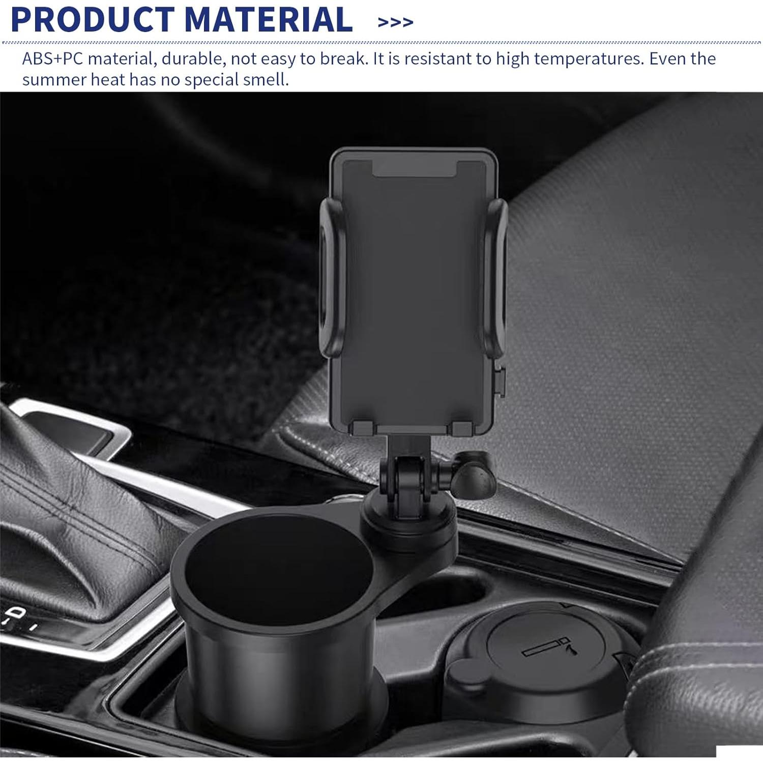 Soporte 2 en 1 para Teléfono y Vaso Flygun FUNSJZJ2003BL