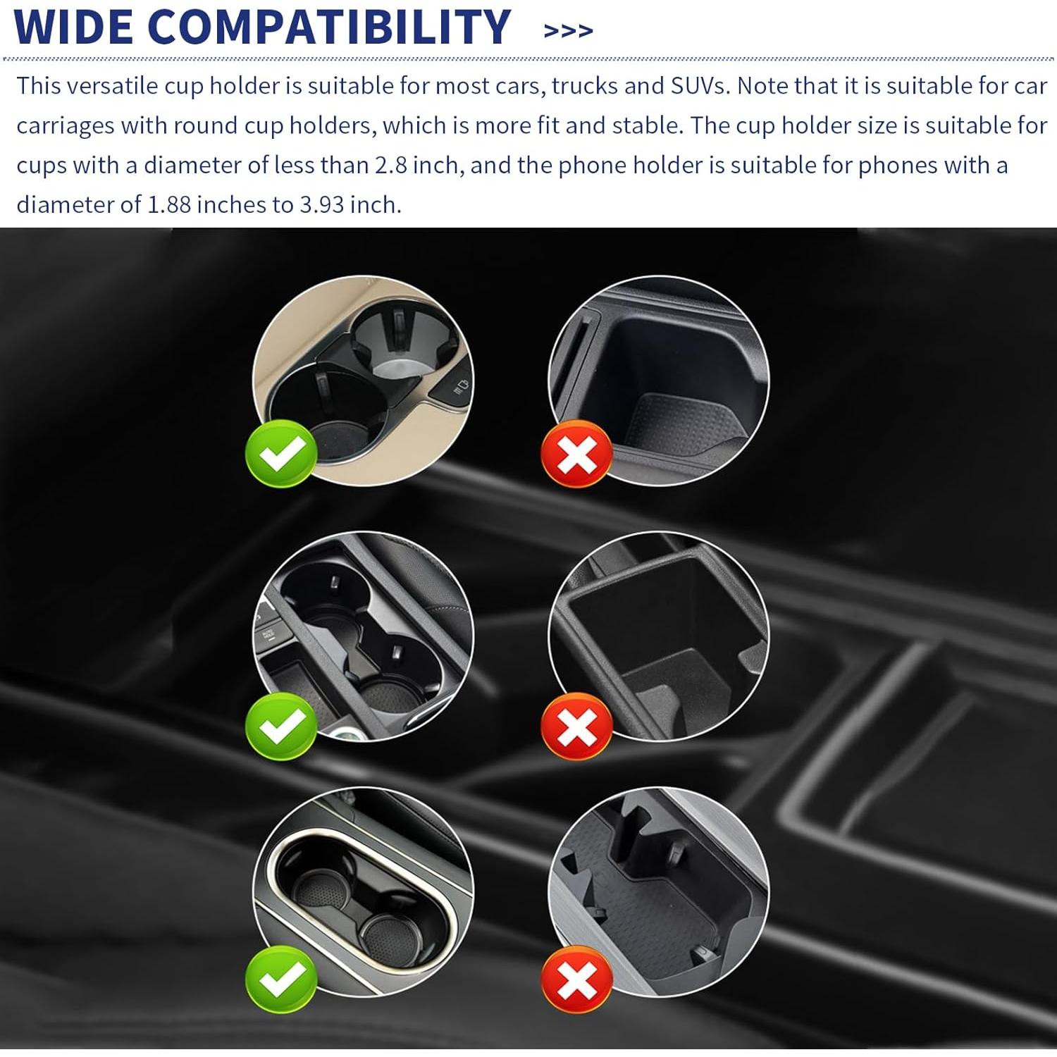 Soporte 2 en 1 para Teléfono y Vaso Flygun FUNSJZJ2003BL