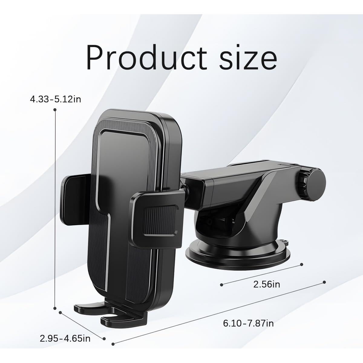 Soporte para Teléfono Móvil Mandark, Ventilación y Ventosa