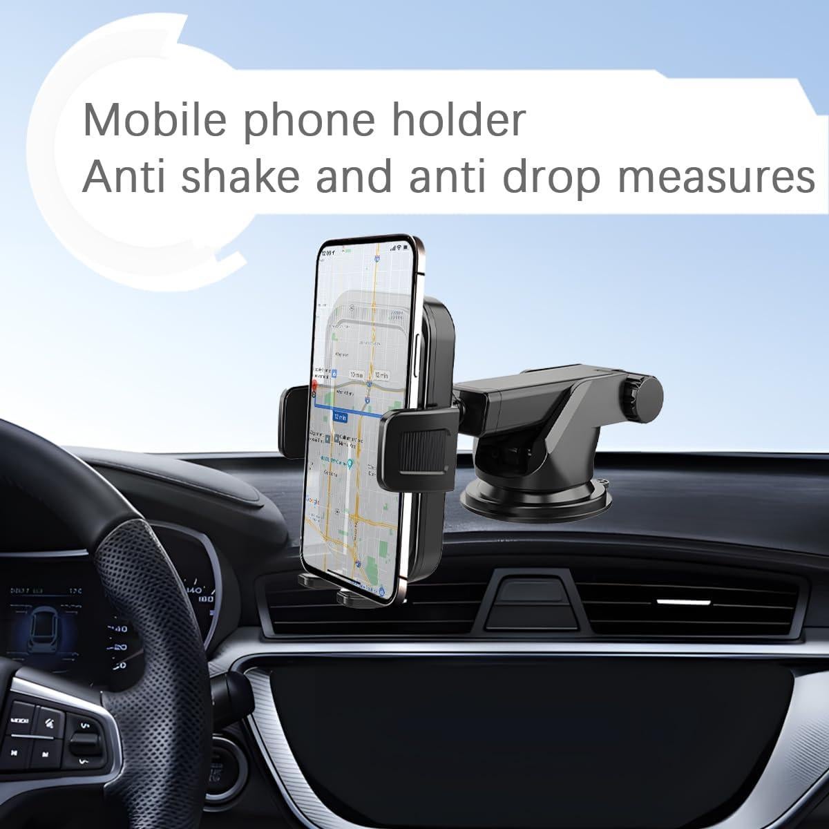 Soporte para Teléfono Móvil Mandark, Ventilación y Ventosa