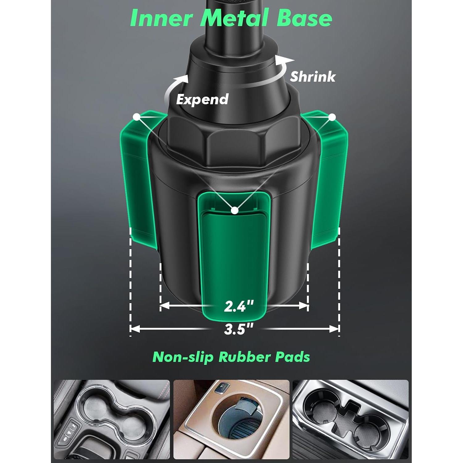 Soporte para Teléfono de Coche ANCHOM Ajustable 360°