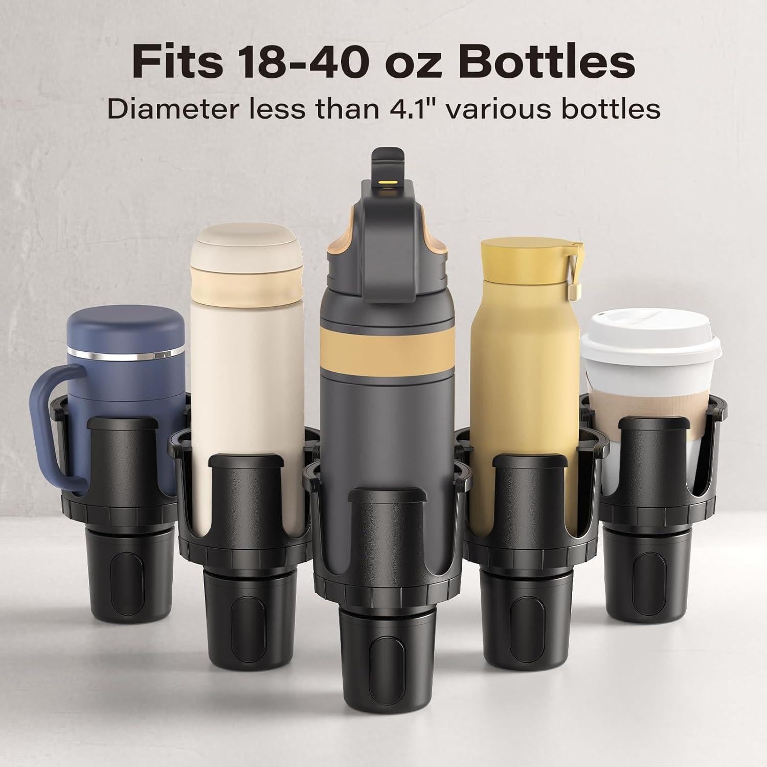 Soporte 2 en 1 para teléfono y taza APPS2Car - Ajustable