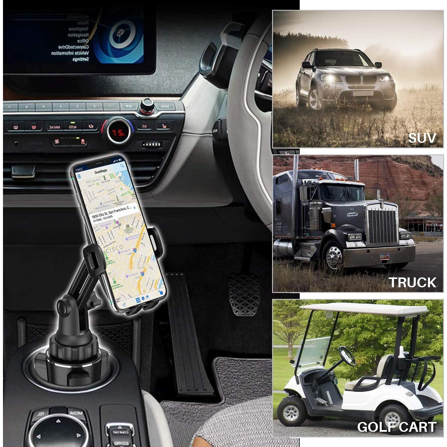 Soporte para Teléfono en Portavasos WixGear Ajustable Universal