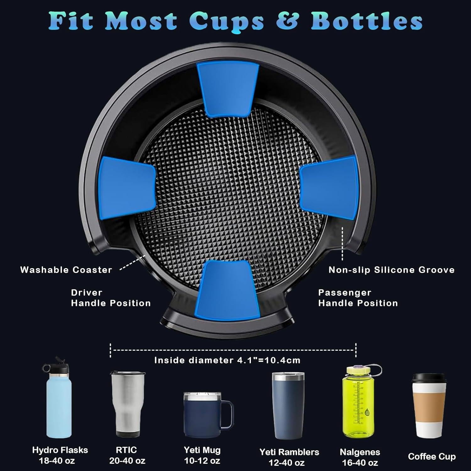 Soporte para Teléfono en Portavasos SINROOP Ajustable 2025
