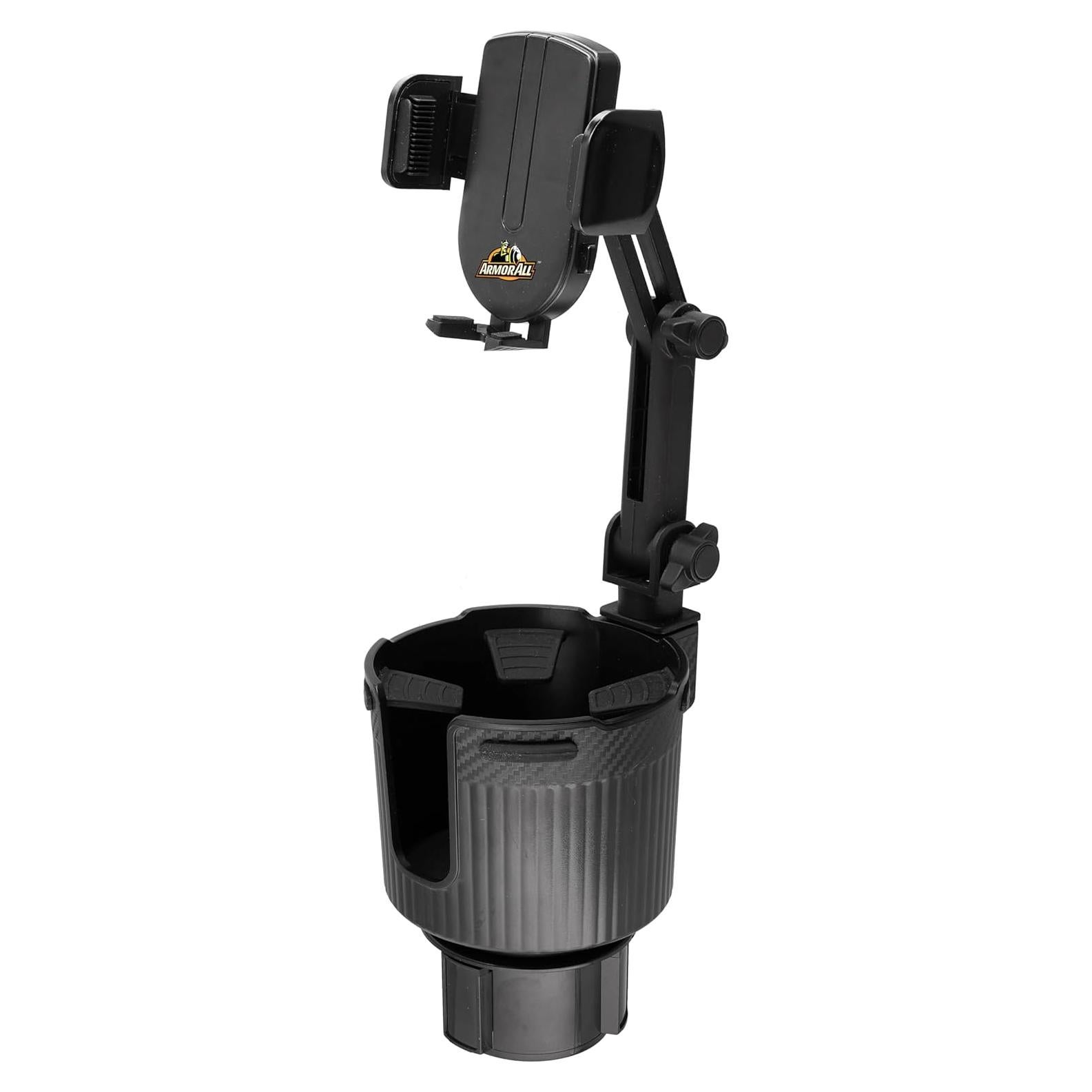 Soporte para Teléfono Celular con Portavasos Armor All 2 en 1