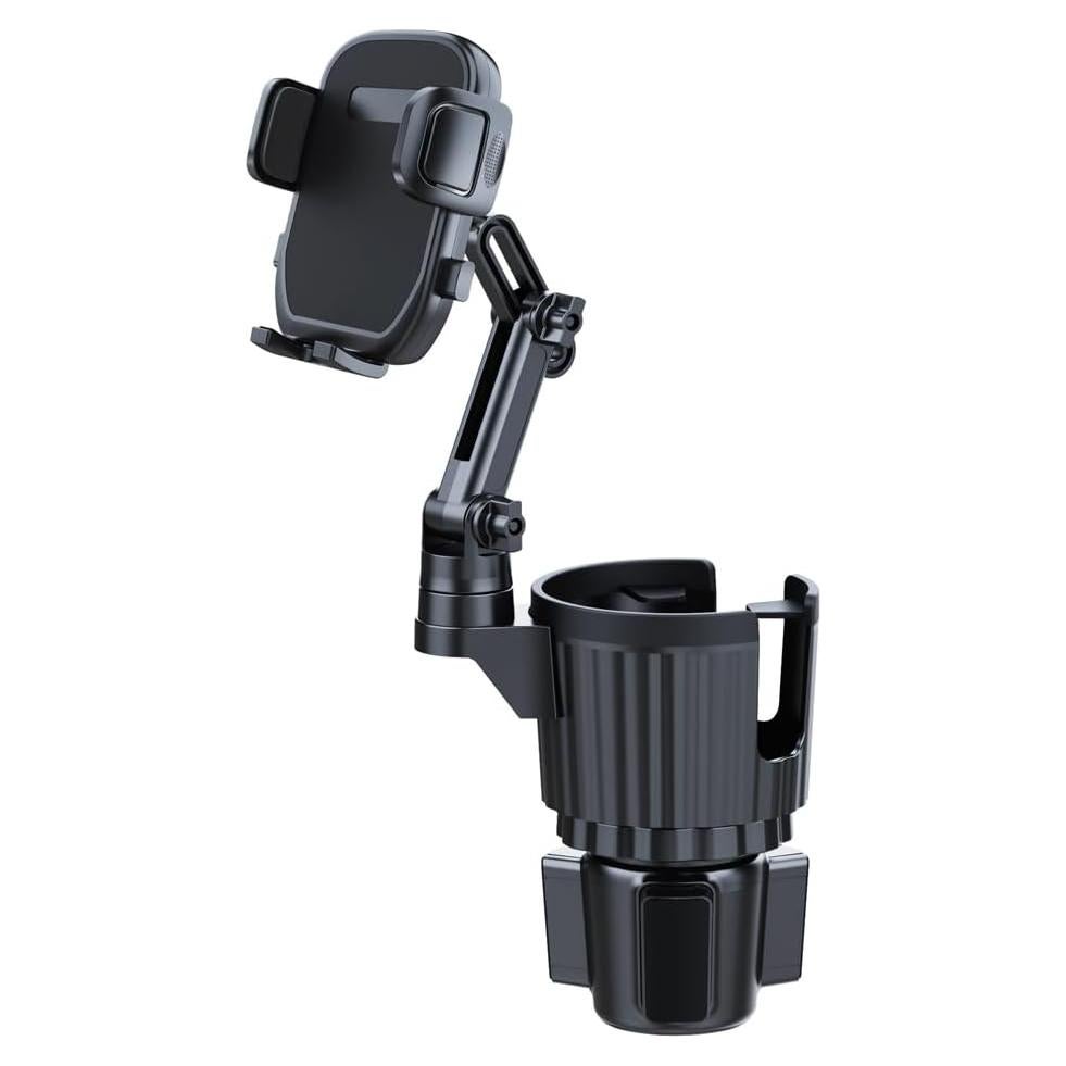 Soporte para Teléfono en Portavasos Elecphbo 2 en 1 Rotación 360°