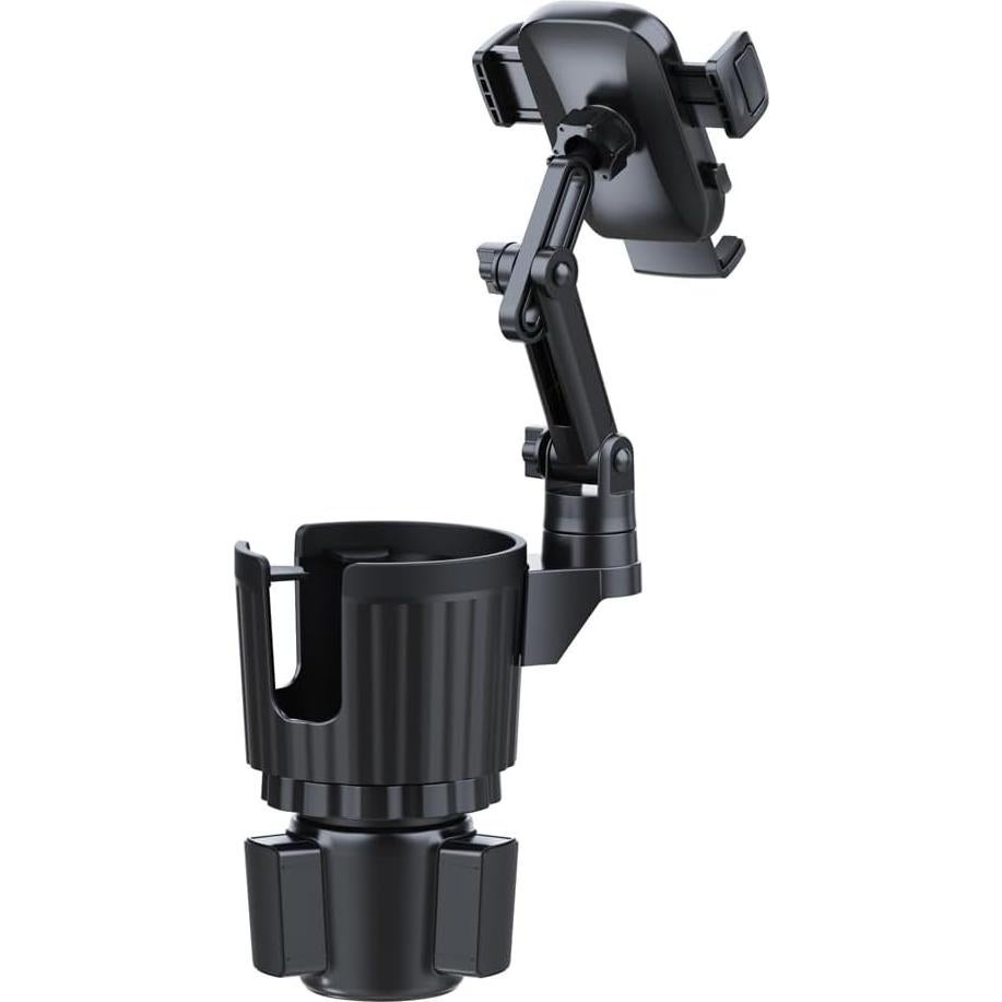 Soporte para Teléfono en Portavasos Elecphbo 2 en 1 Rotación 360°