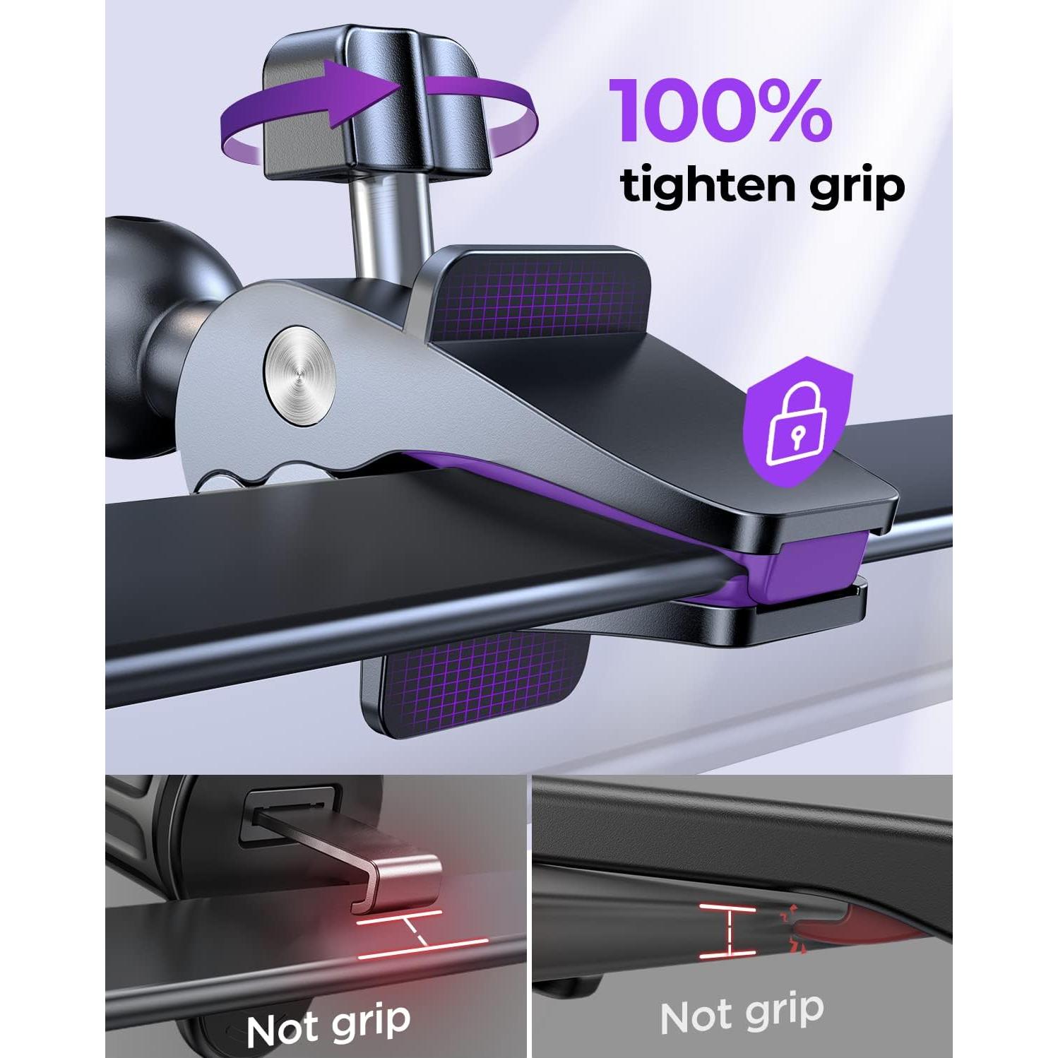 Soporte para Teléfono de Coche Tollefe - Compatible con Fundas Gruesas