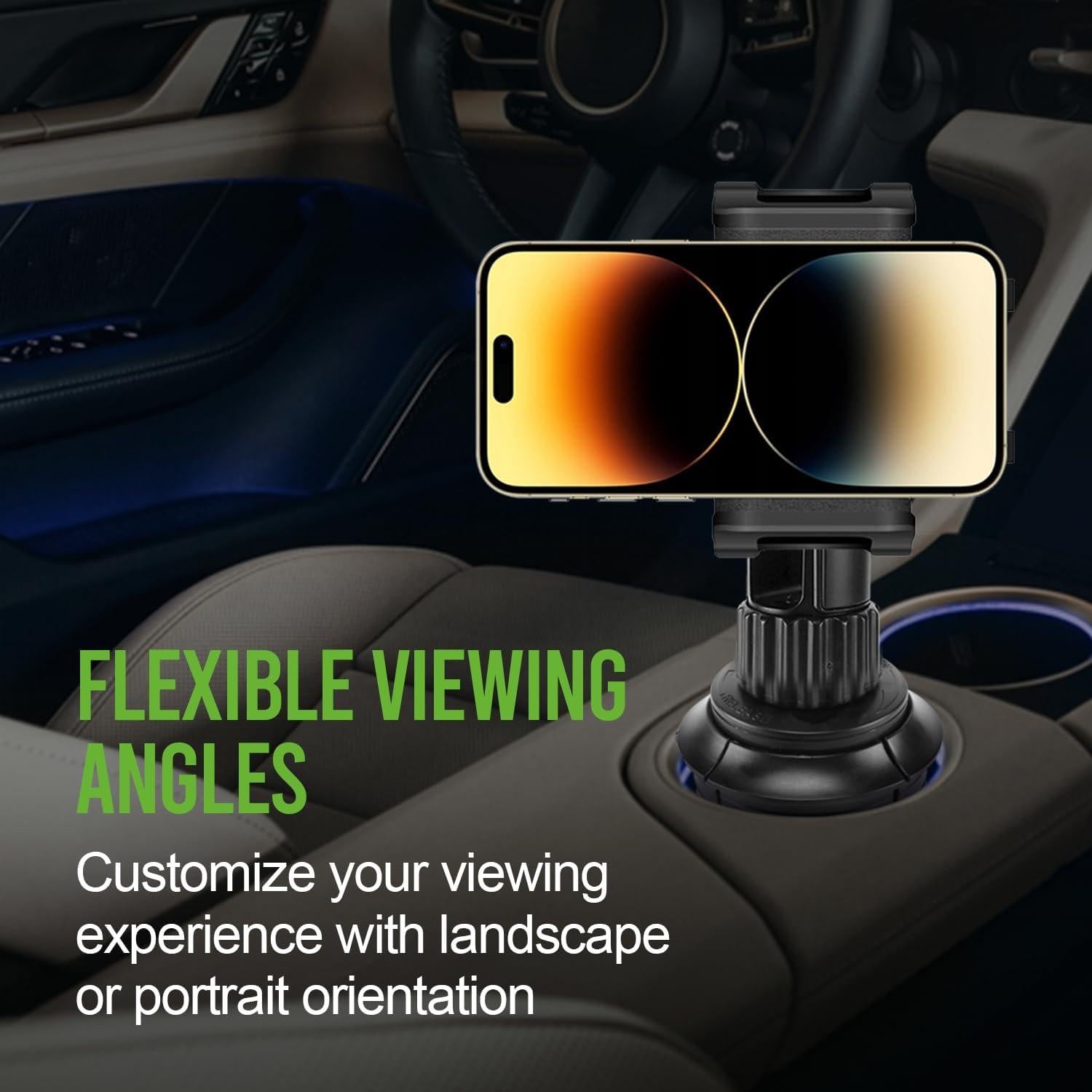 Soporte para Teléfono en Portavasos Cellet Ajustable 15.24 cm