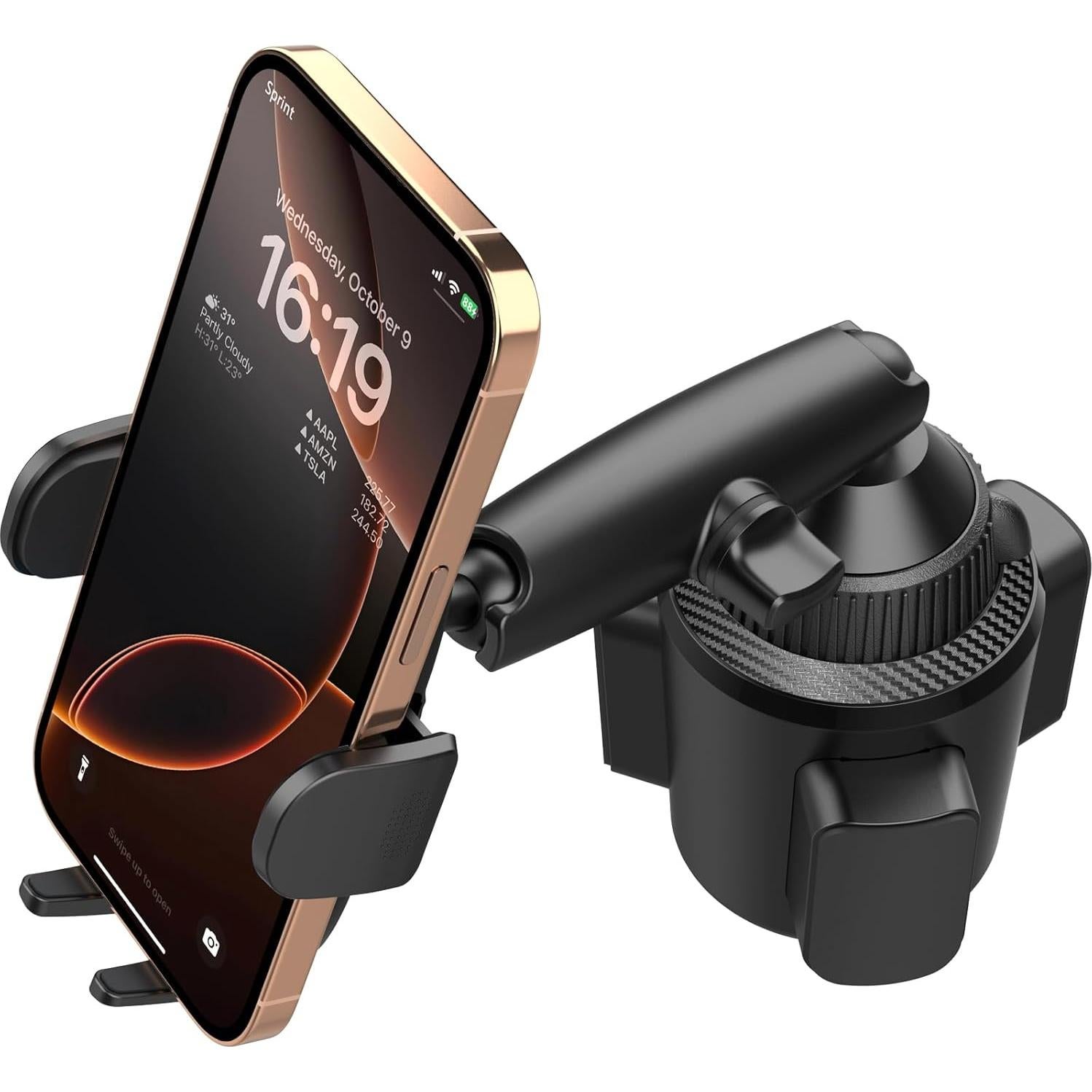 Soporte para Teléfono de Taza Wiiki-Tech Ajustable para Auto