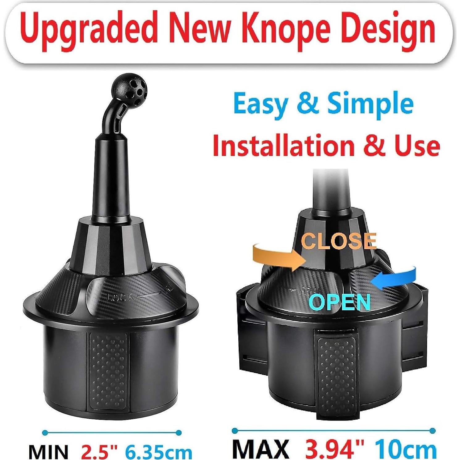 Soporte para Teléfono en Taza de Coche TECOTEC Universal