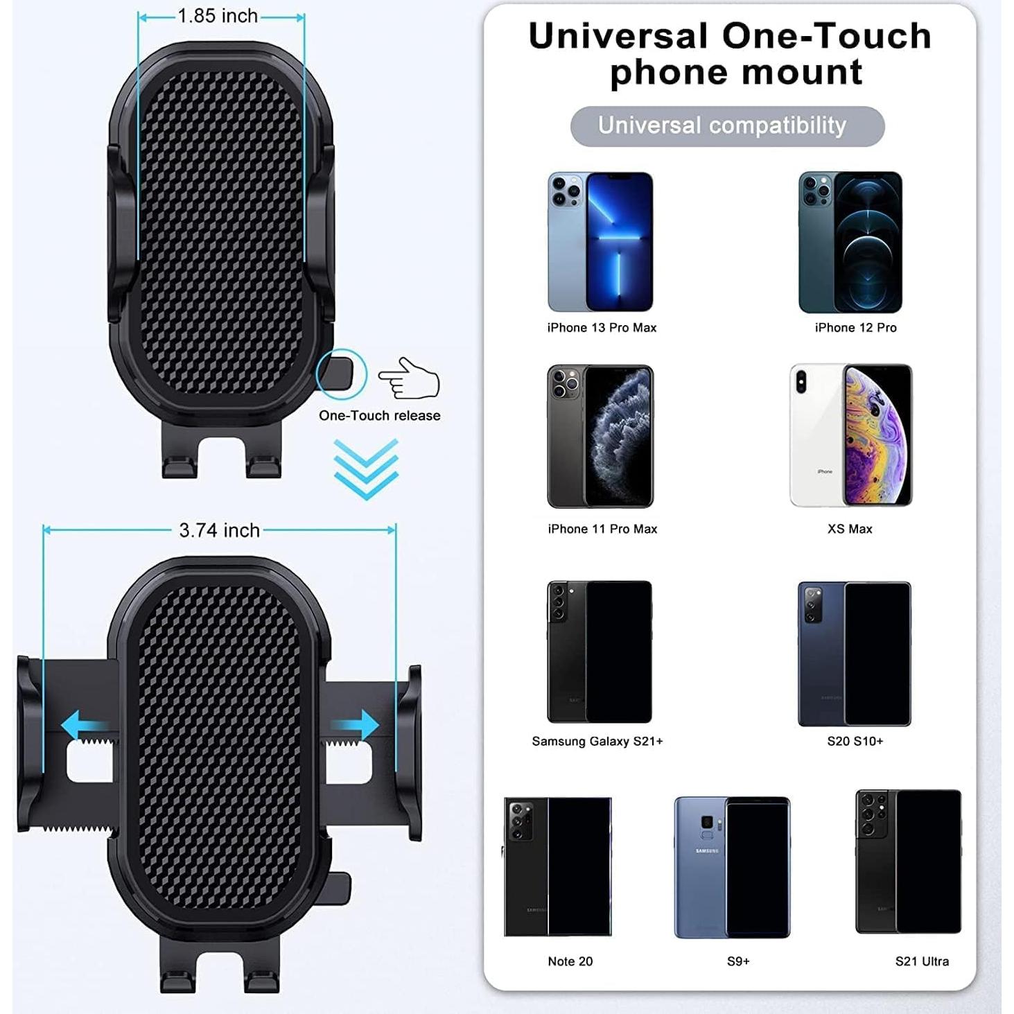 Soporte para teléfono en taza NeotrixQI ajustable 360°