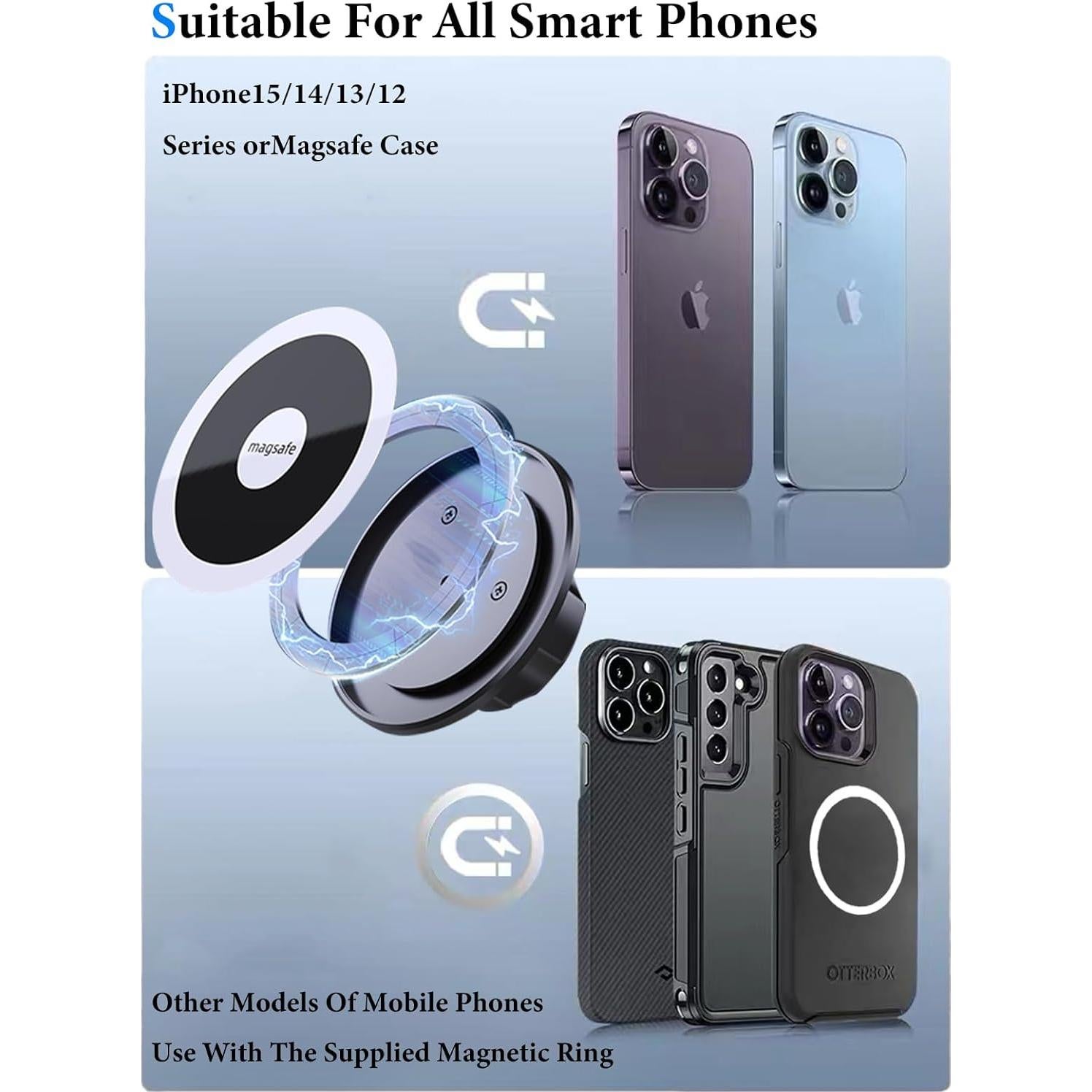 Soporte Magnético para Taza y Teléfono Kolasels Magsafe 360°