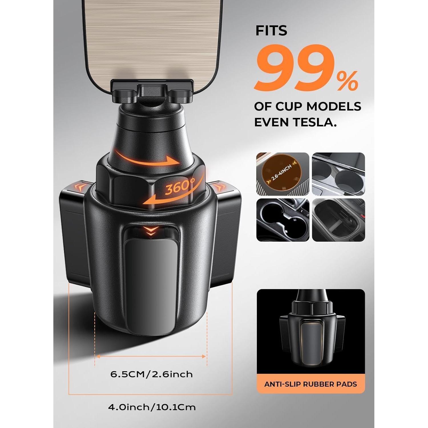 Soporte para Teléfono de Coche LISEN Cuello Largo 29.2 cm Ajustable