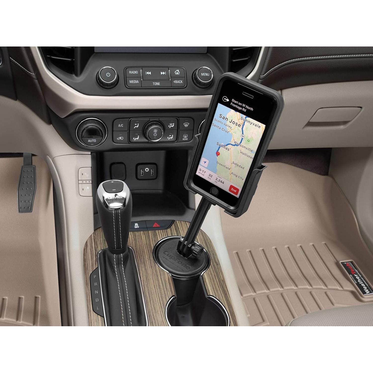 Soporte para Teléfono CupFone Two View - Ajustable, Negro