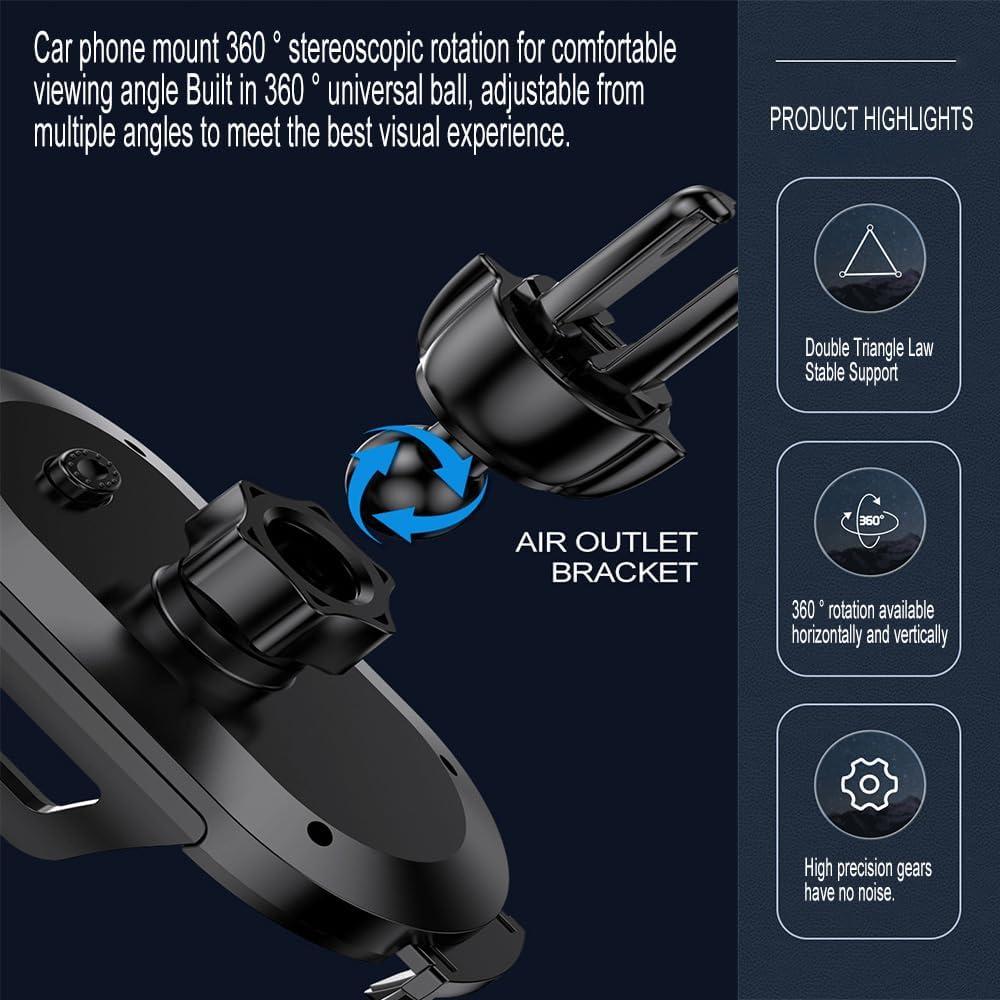 Soporte para Teléfono de Coche JACKNIGHT 3 en 1 Ventosa 29.5kg