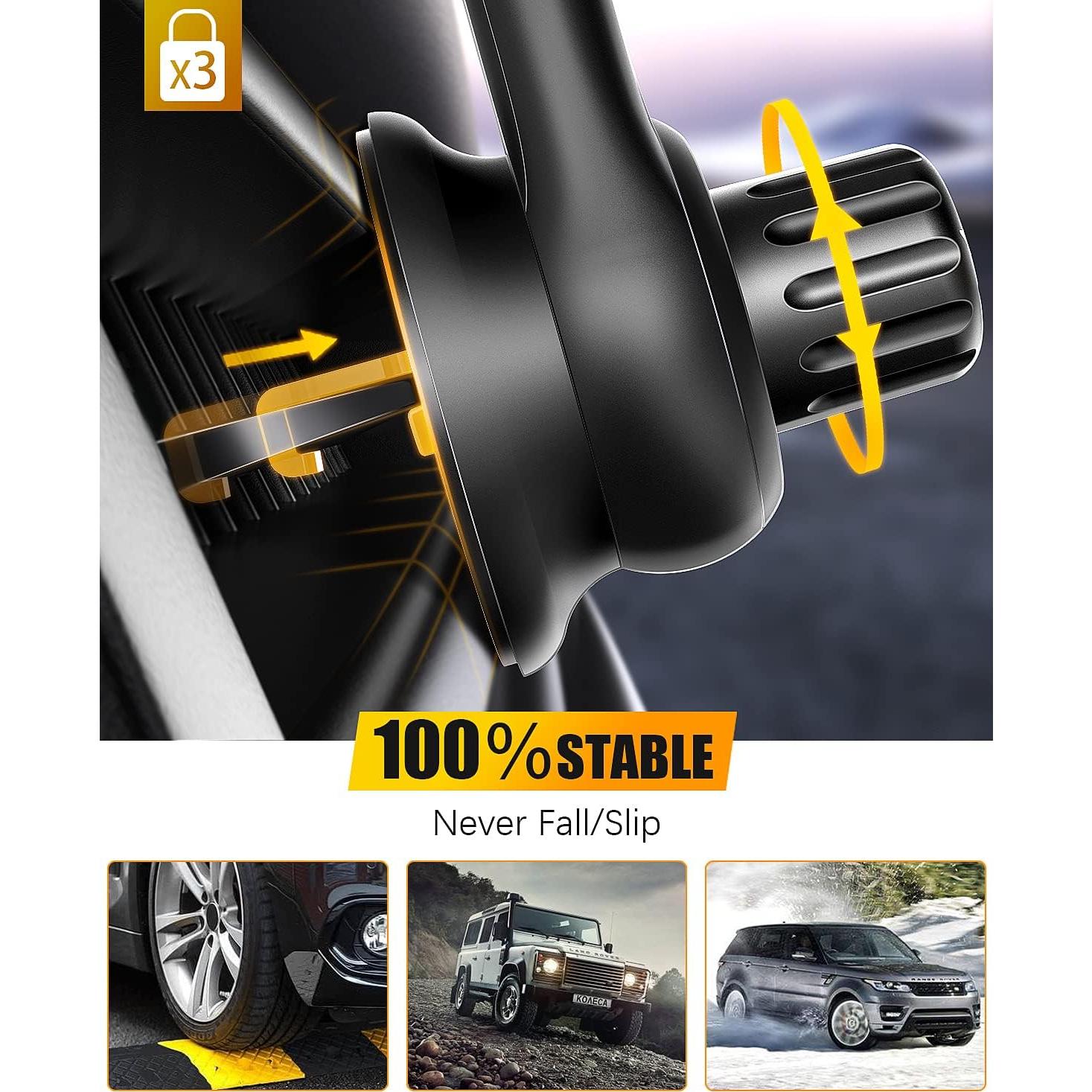 Soporte Universal para Teléfono de Coche AiHiwvol con Brazo Extensible