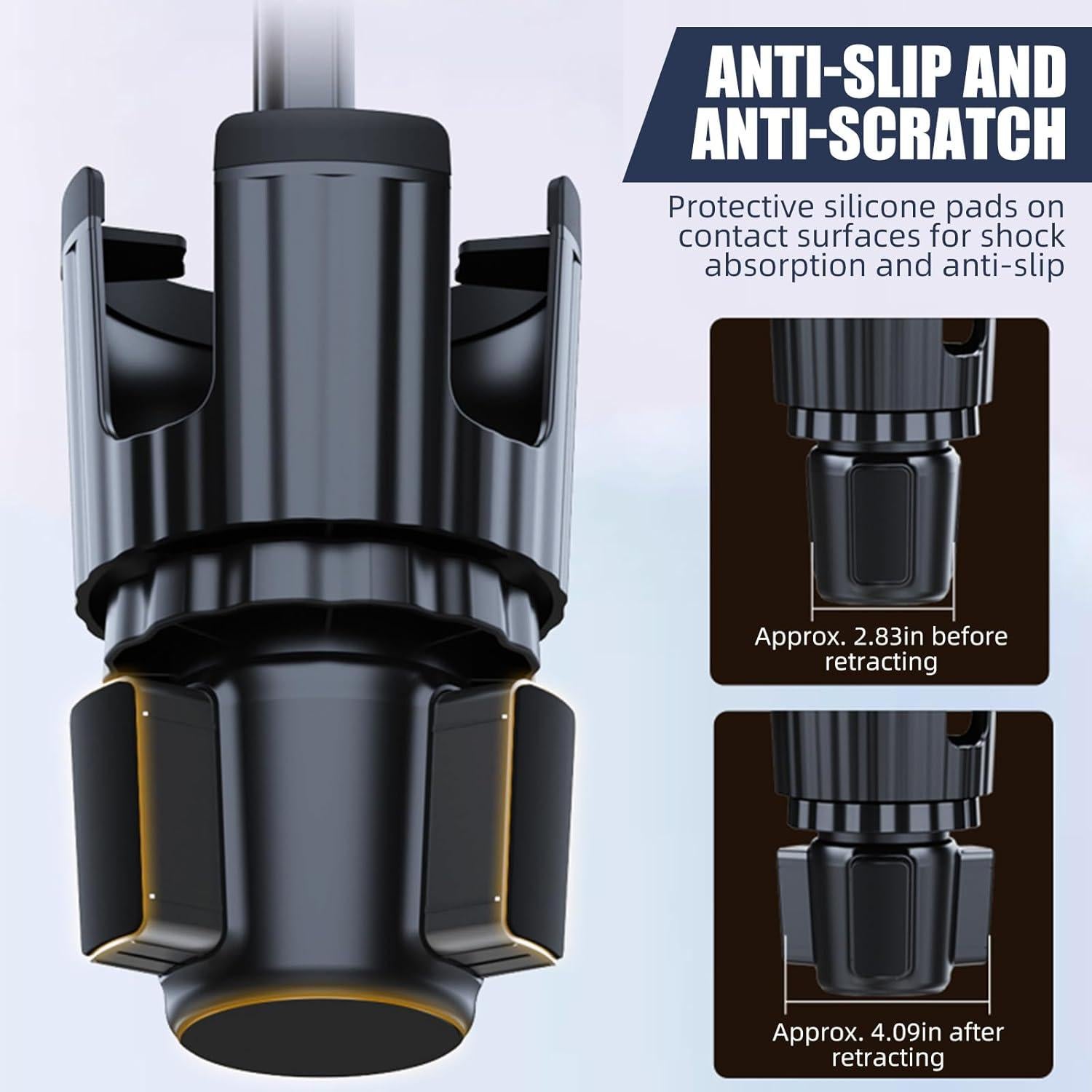 Soporte para Teléfono en Portavasos Baynice Ajustable 360°